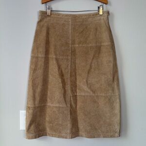Field FG Gear Suede Midi Skirt